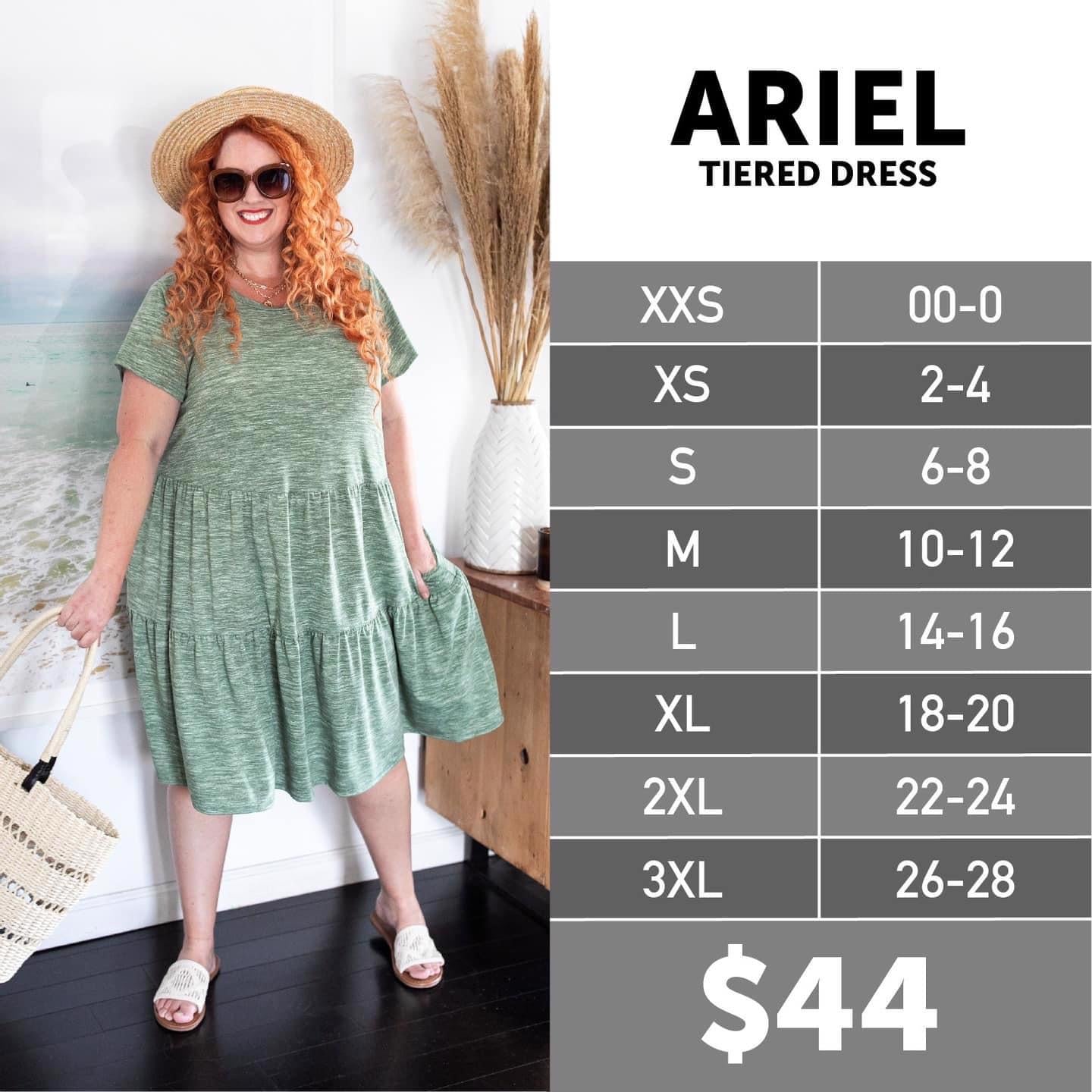 Ariel - Tiered Dress