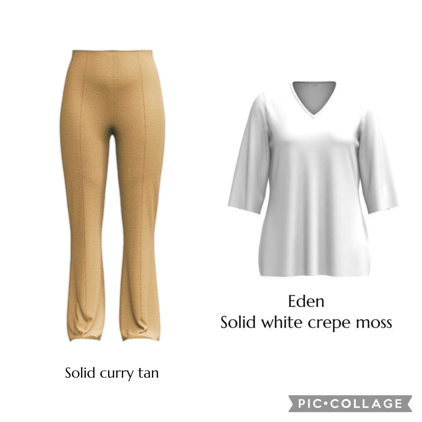 Black Friday - Tan Joey Pants / Eden L/XL