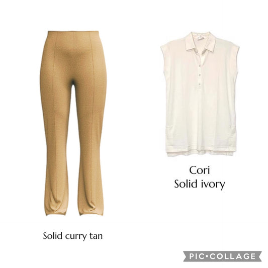 Black Friday Bundle - Tan Joey Pants / Beige Cori xl