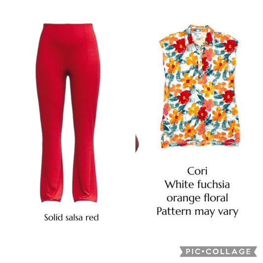 Black Friday - Red Joey Pants/Cori L