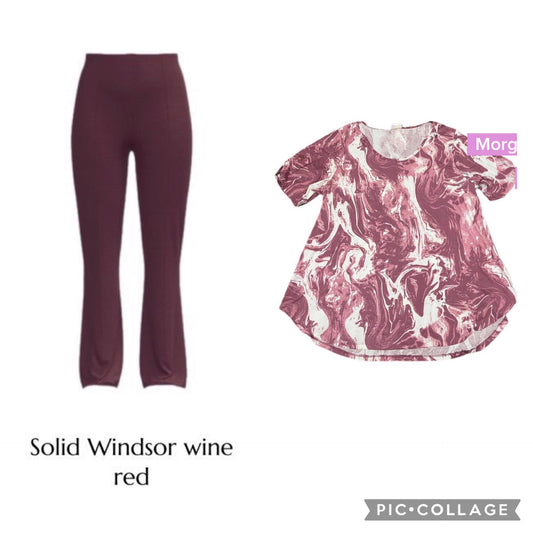 Black Friday - Joey Pants Wine/Morgan M