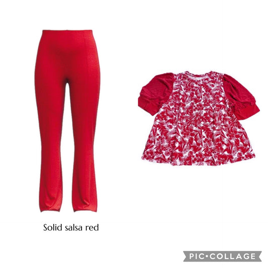 Black Friday - Red Joey Pants/Moriella L