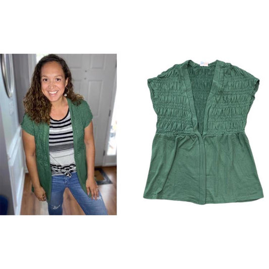 Kaylin Cardigan - Solid Green