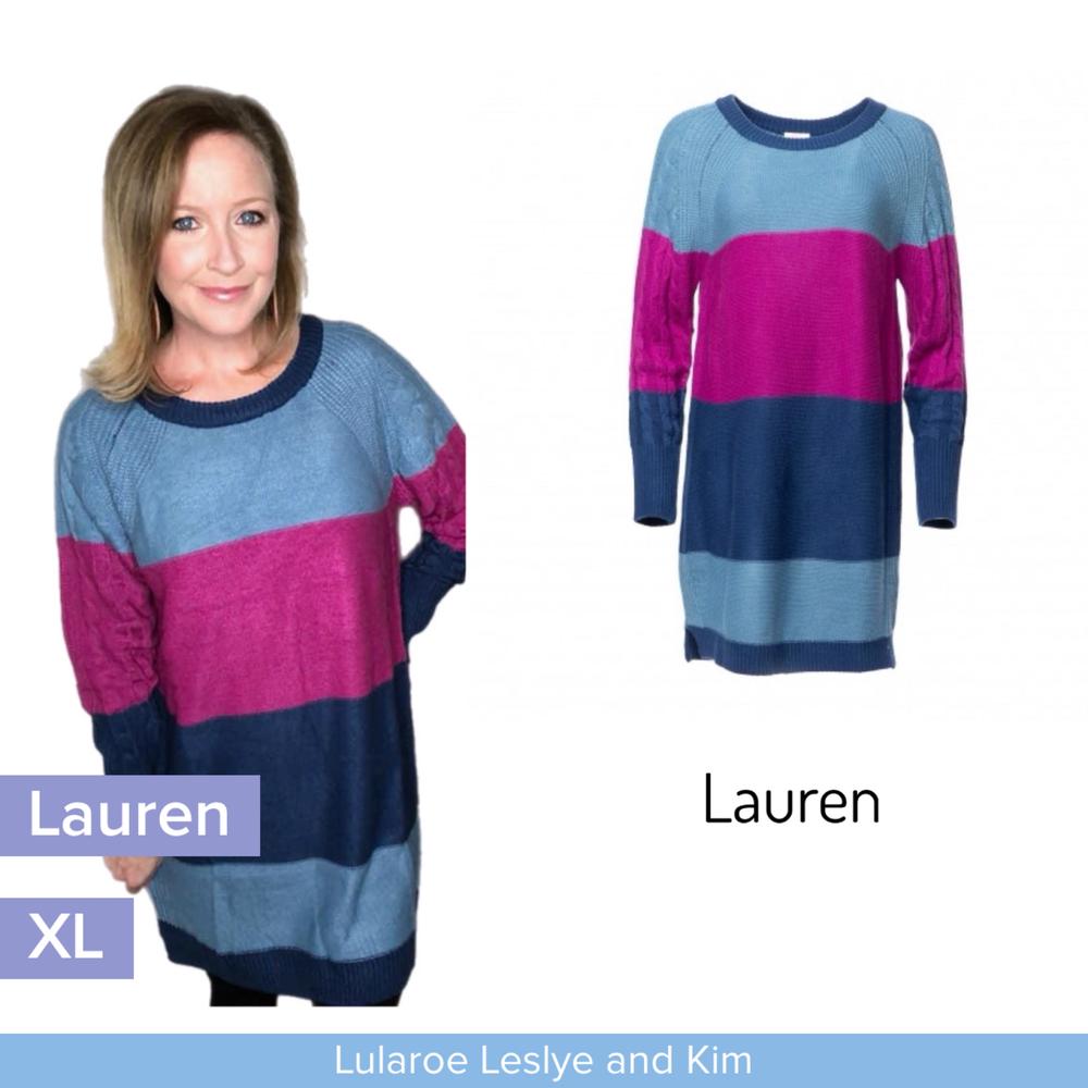 Lauren Sweater Dress - Striped