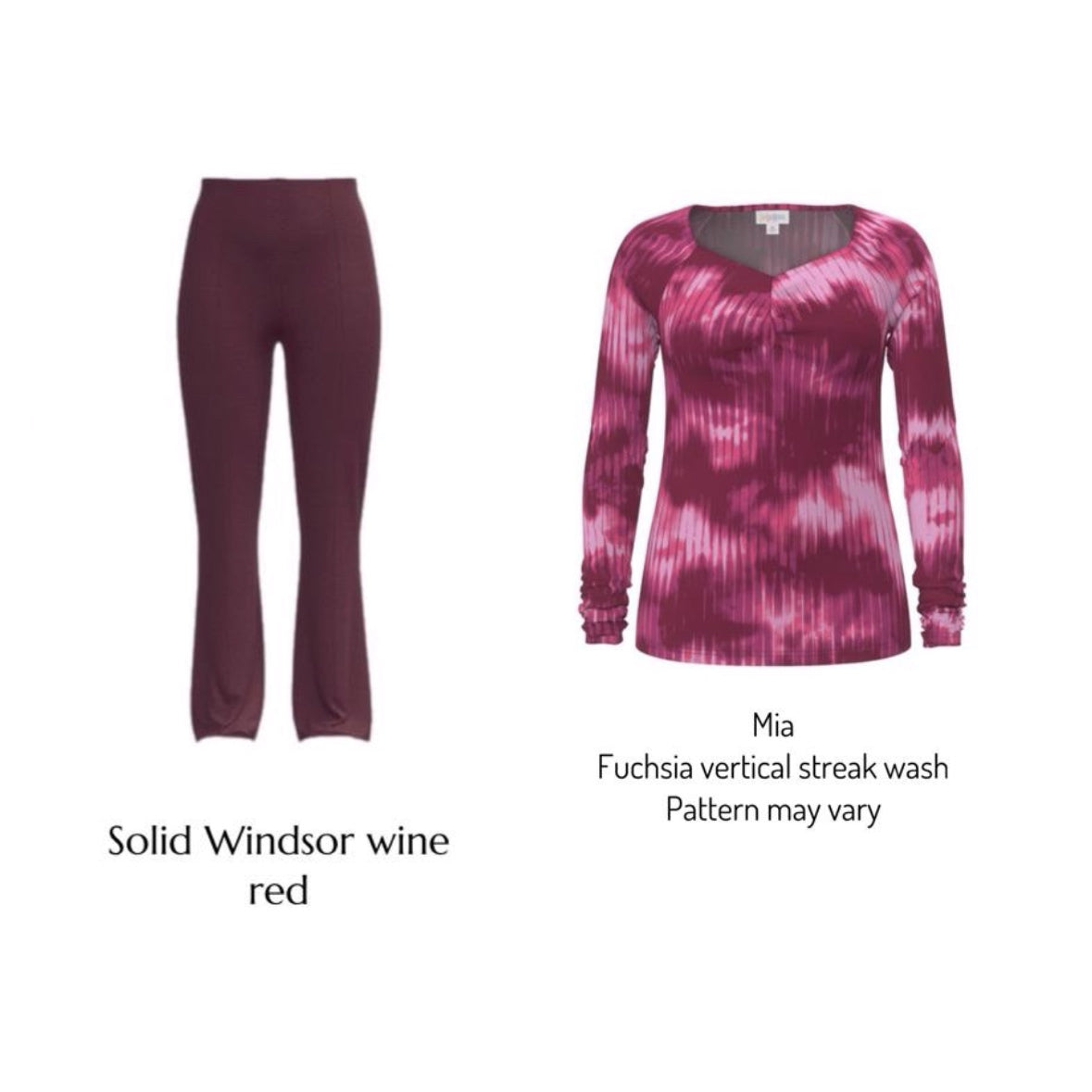 Black Friday - Joey Pants Wine/Mia L