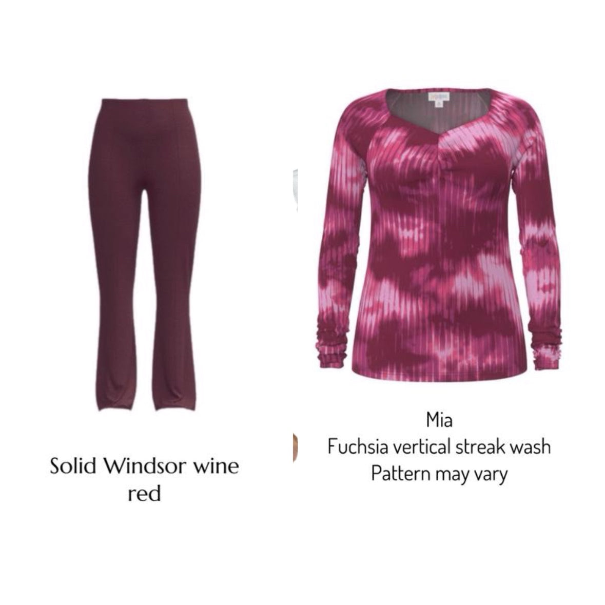 Black Friday Bundle - Wine Joey Pants/Mia L