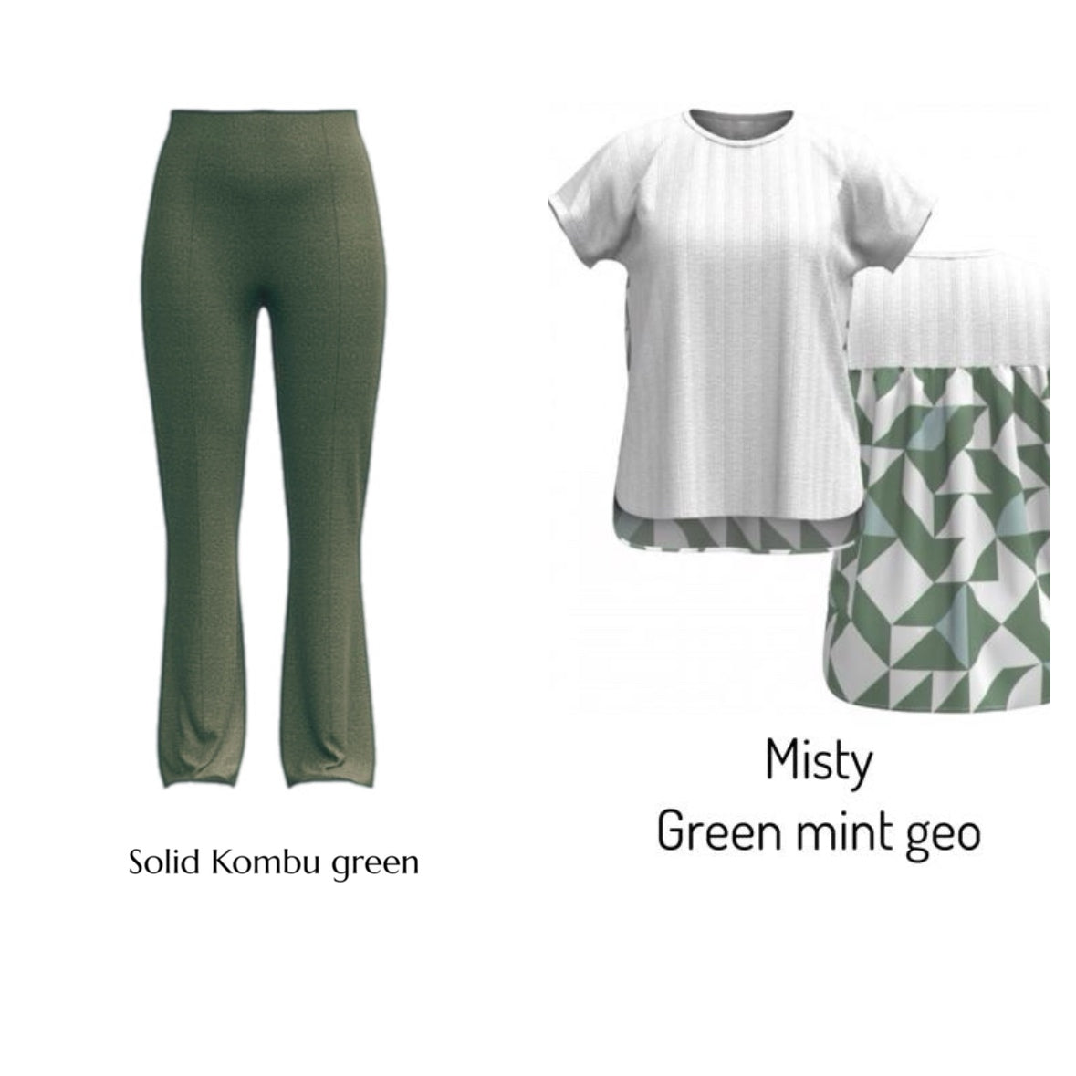 Black Friday - Olive Pants/Misty 3x